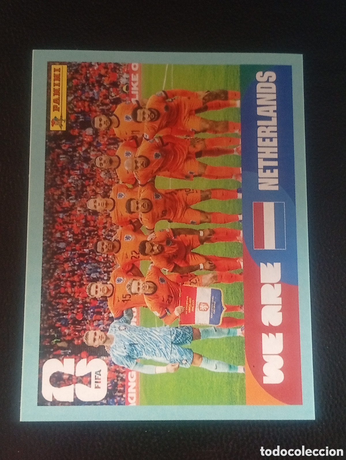 Cromos de f&uacute;tbol: NED 13 equipo HOLANDA MUNDIAL F&Uacute;TBOL 2026 FIFA WORLD CUP PANINI CROMO STICKER NED13