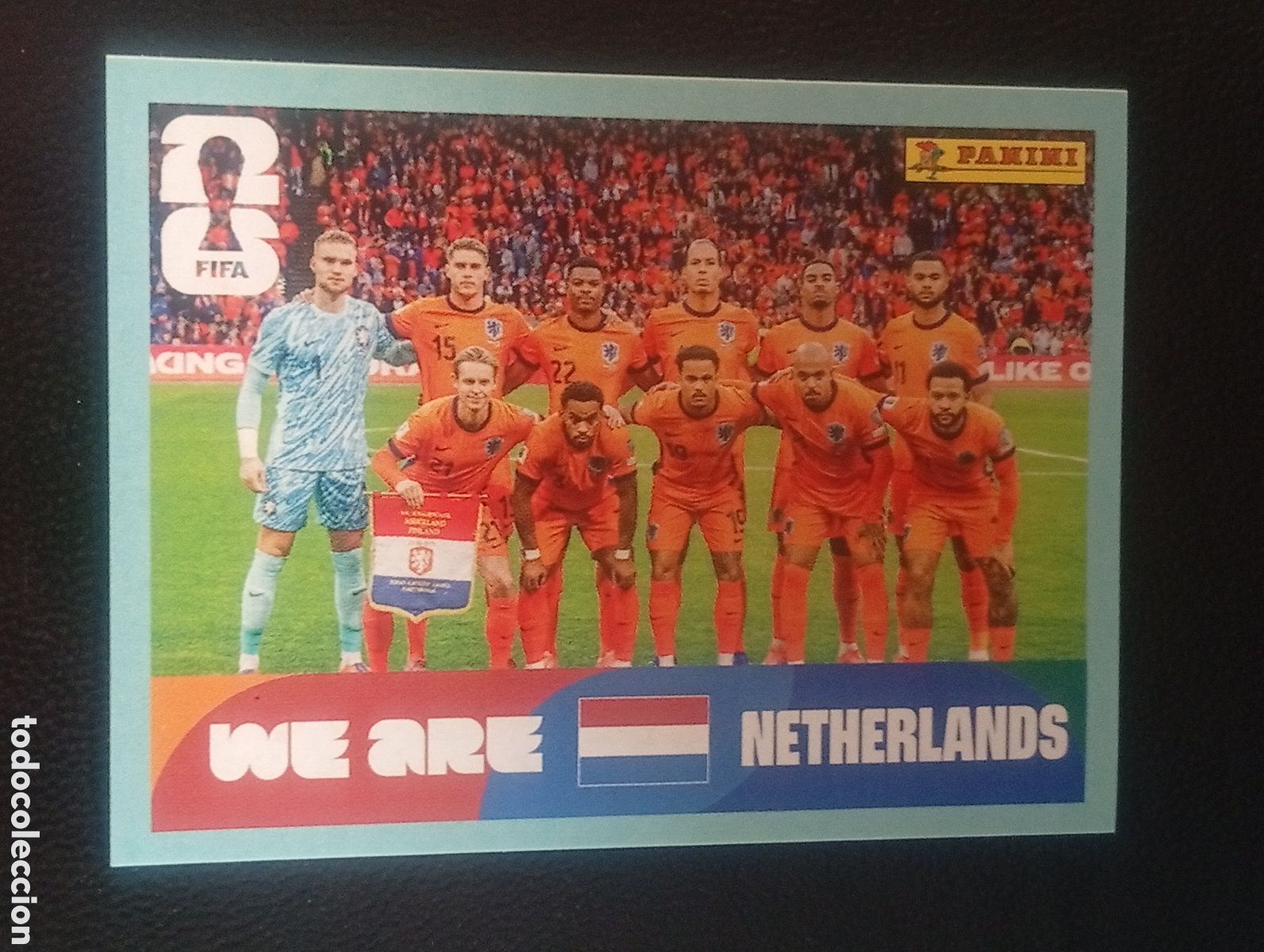 Cromos de f&uacute;tbol: NED 13 equipo HOLANDA MUNDIAL F&Uacute;TBOL 2026 FIFA WORLD CUP PANINI CROMO STICKER NED13