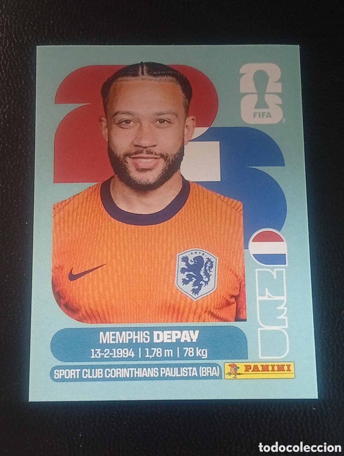 Cromos de f&uacute;tbol: NED 17 DEPAY HOLANDA MUNDIAL F&Uacute;TBOL 2026 FIFA WORLD CUP PANINI CROMO STICKER NED17