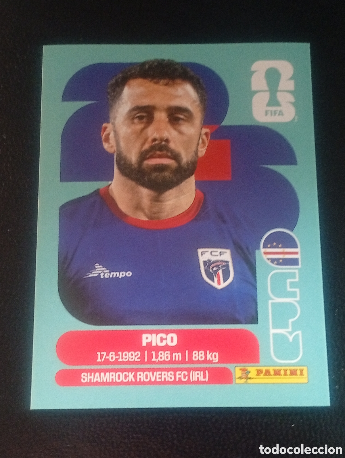Cromos de f&uacute;tbol: CPV 4 PICO CABO VERDE MUNDIAL F&Uacute;TBOL 2026 FIFA WORLD CUP PANINI CROMO STICKER CPV4