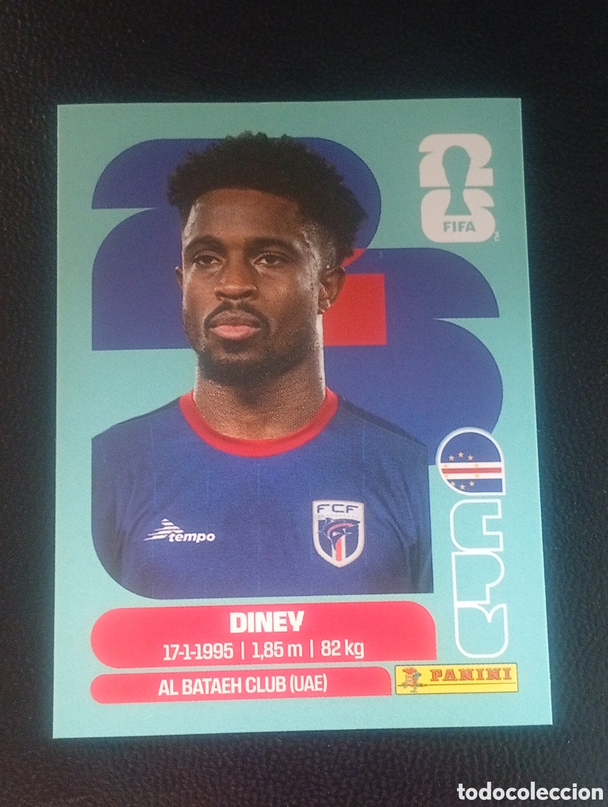 Cromos de f&uacute;tbol: CPV 5 DINEY CABO VERDE MUNDIAL F&Uacute;TBOL 2026 FIFA WORLD CUP PANINI CROMO STICKER CPV5