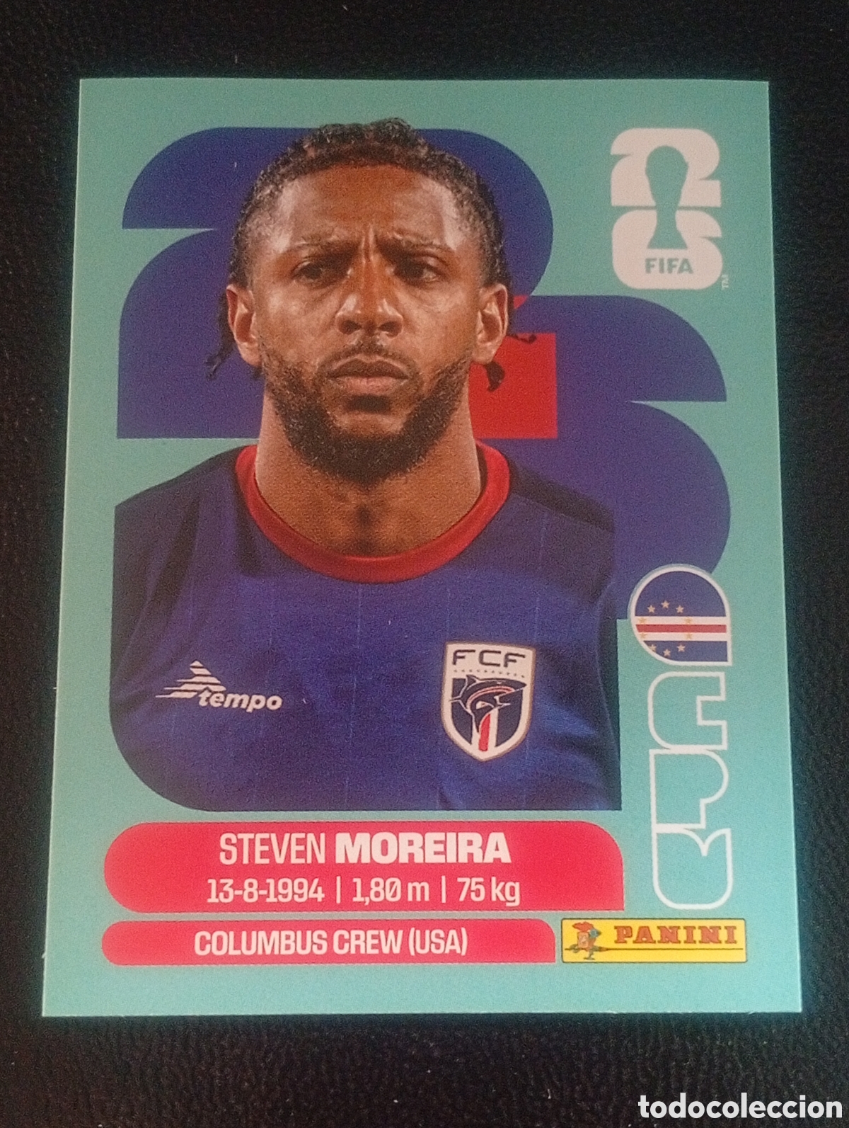Cromos de f&uacute;tbol: CPV 6 MOREIRA CABO VERDE MUNDIAL F&Uacute;TBOL 2026 FIFA WORLD CUP PANINI CROMO STICKER CPV6