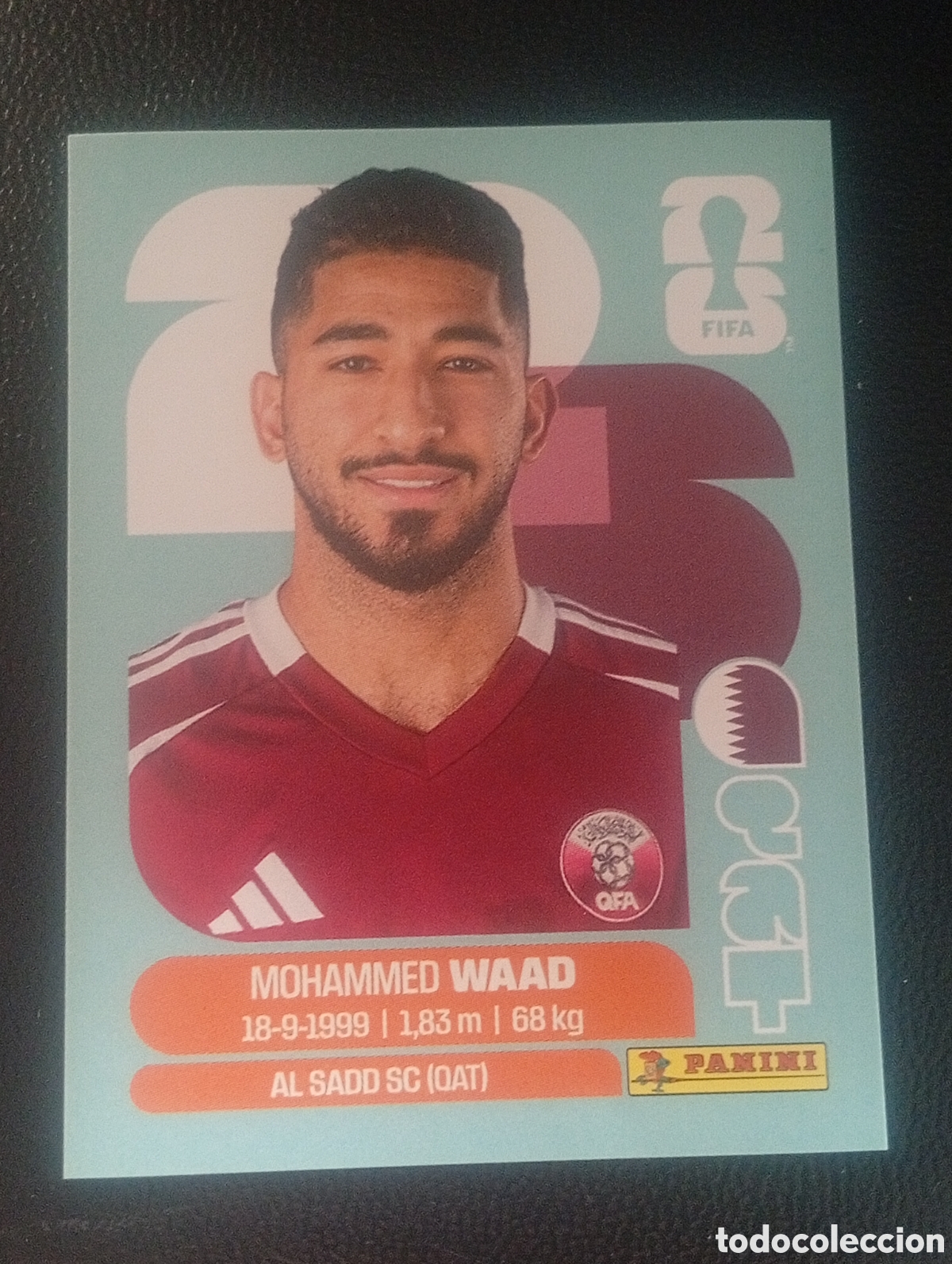 Cromos de f&uacute;tbol: QAT 14 WAAD QATAR MUNDIAL F&Uacute;TBOL 2026 FIFA WORLD CUP PANINI CROMO STICKER QAT14
