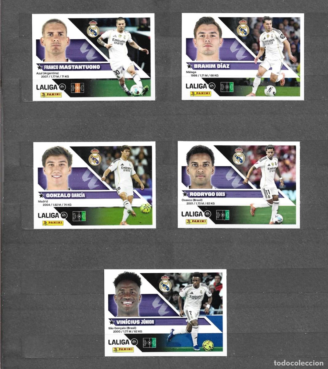 Cromos de f&uacute;tbol: Liga este 26/27 - Lote R. Madrid - Leer Descripci&oacute;n