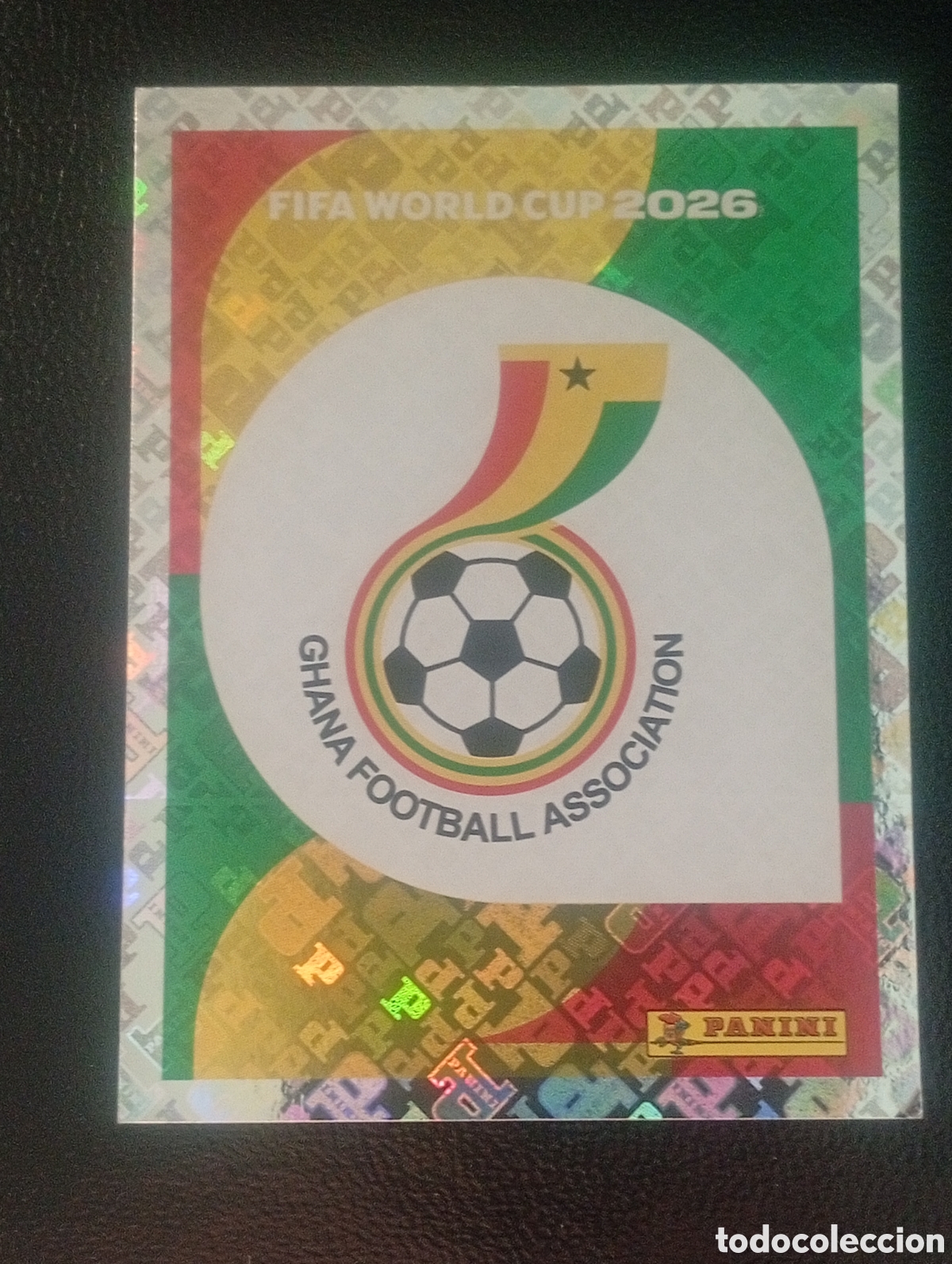 Cromos de f&uacute;tbol: GAH 1 escudo GHANA MUNDIAL F&Uacute;TBOL 2026 FIFA WORLD CUP PANINI CROMO STICKER GAH1