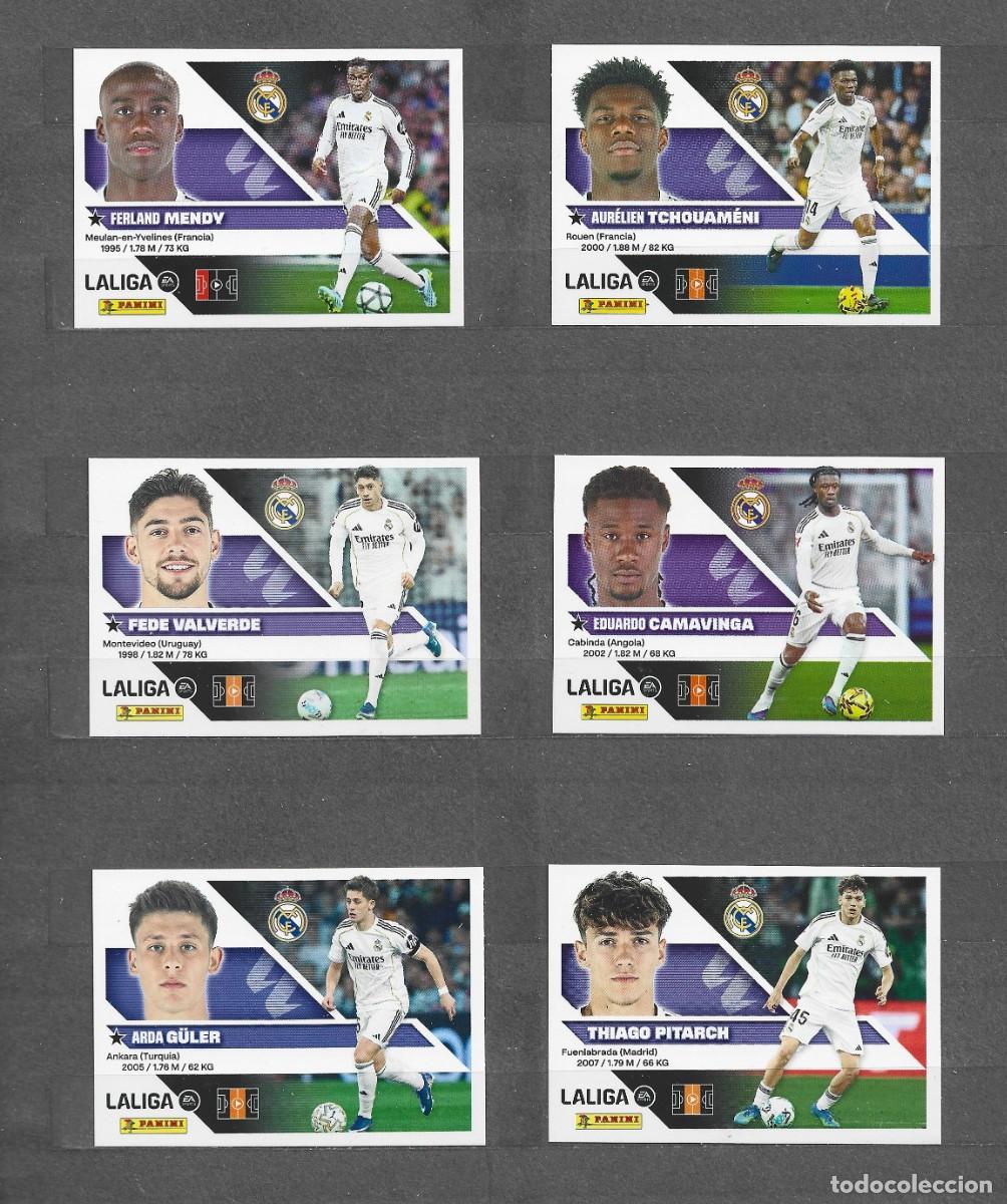 Cromos de f&uacute;tbol: Liga este 26/27 - Lote R. Madrid - Leer Descripci&oacute;n