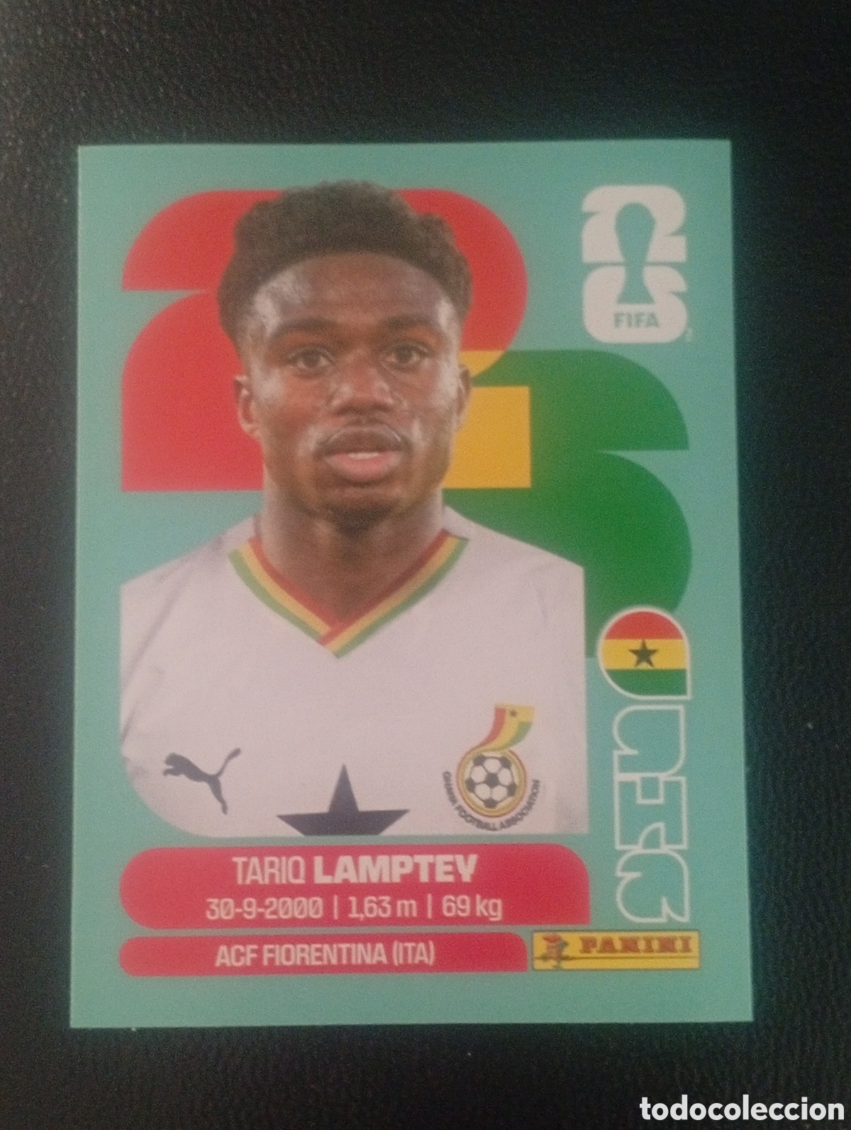 Cromos de f&uacute;tbol: GHA 3 LAMPTEV GHANA GHANA MUNDIAL F&Uacute;TBOL 2026 FIFA WORLD CUP PANINI CROMO STICKER GHA3