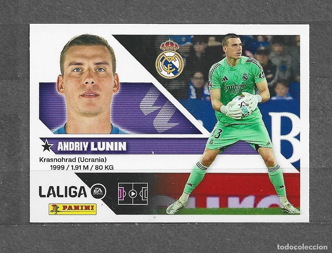 Cromos de f&uacute;tbol: Liga este 26/27 - Lunin - N&ordm; 4 - R. Madrid