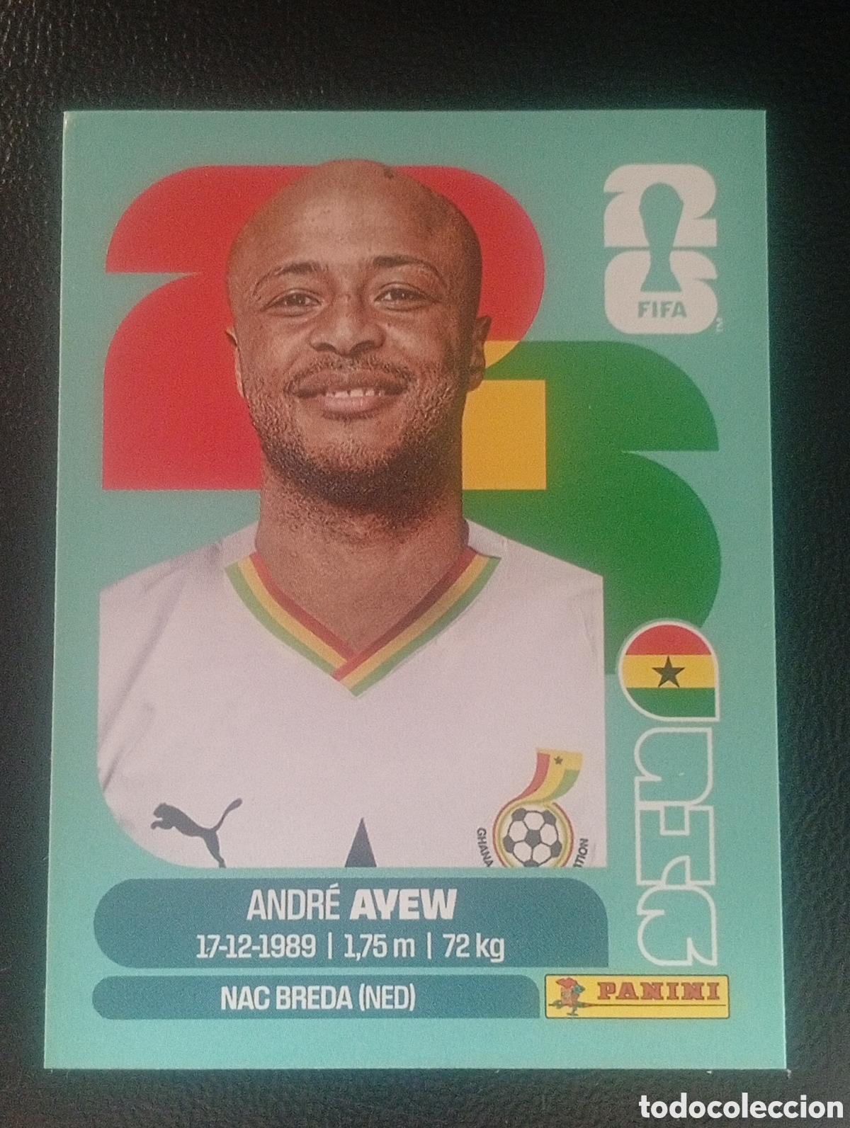 Cromos de f&uacute;tbol: GHA 17 AYEW GHANA GHANA MUNDIAL F&Uacute;TBOL 2026 FIFA WORLD CUP PANINI CROMO STICKER GHA17