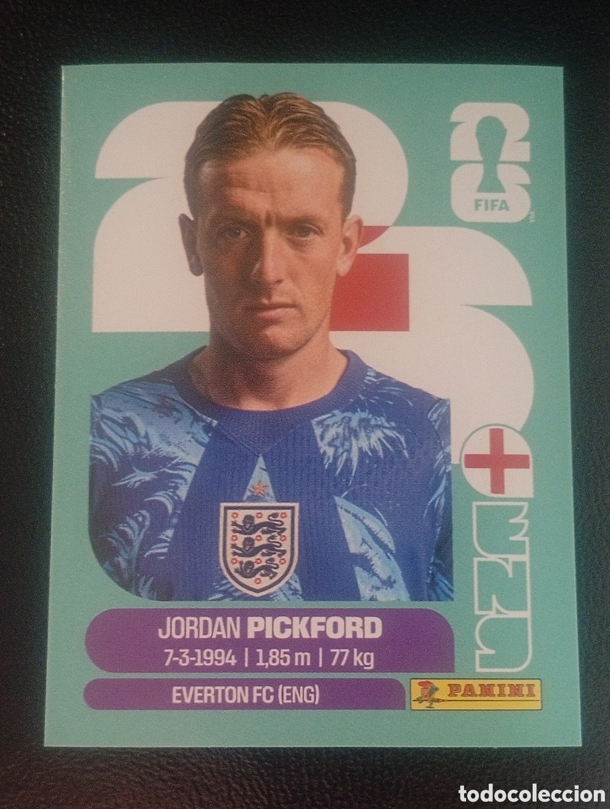 Cromos de f&uacute;tbol: ENG 2 PICKFORD ENGLAND UK MUNDIAL F&Uacute;TBOL 2026 FIFA WORLD CUP PANINI CROMO STICKER ENG2