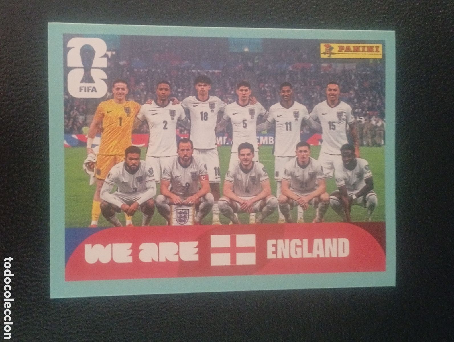Cromos de f&uacute;tbol: ENG 13 equipo ENGLAND UK MUNDIAL F&Uacute;TBOL 2026 FIFA WORLD CUP PANINI CROMO STICKER ENG13