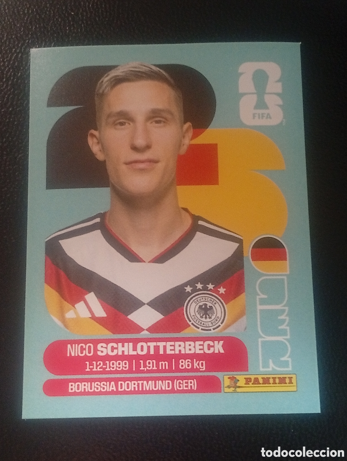 Cromos de f&uacute;tbol: GER 5 ALEMANIA GERMANY MUNDIAL F&Uacute;TBOL 2026 FIFA WORLD CUP PANINI CROMO STICKER GER5