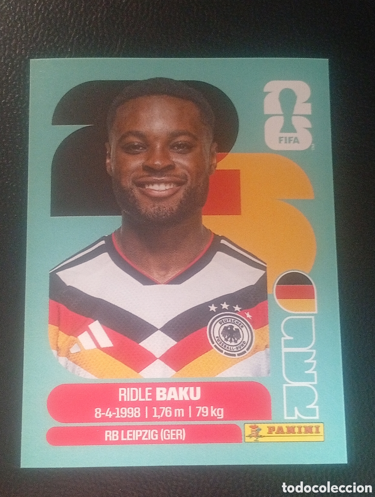 Cromos de f&uacute;tbol: GER 8 BAKU ALEMANIA GERMANY MUNDIAL F&Uacute;TBOL 2026 FIFA WORLD CUP PANINI CROMO STICKER GER8