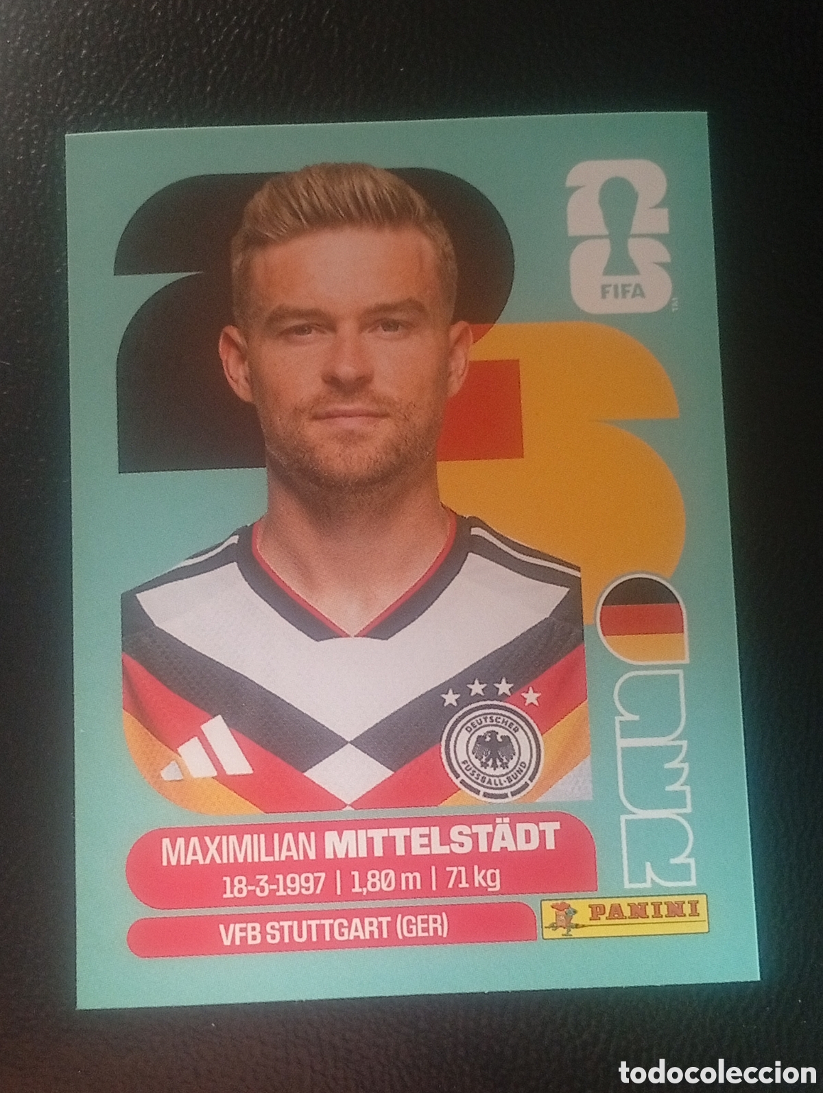 Cromos de f&uacute;tbol: GER 9 ALEMANIA GERMANY MUNDIAL F&Uacute;TBOL 2026 FIFA WORLD CUP PANINI CROMO STICKER GER9