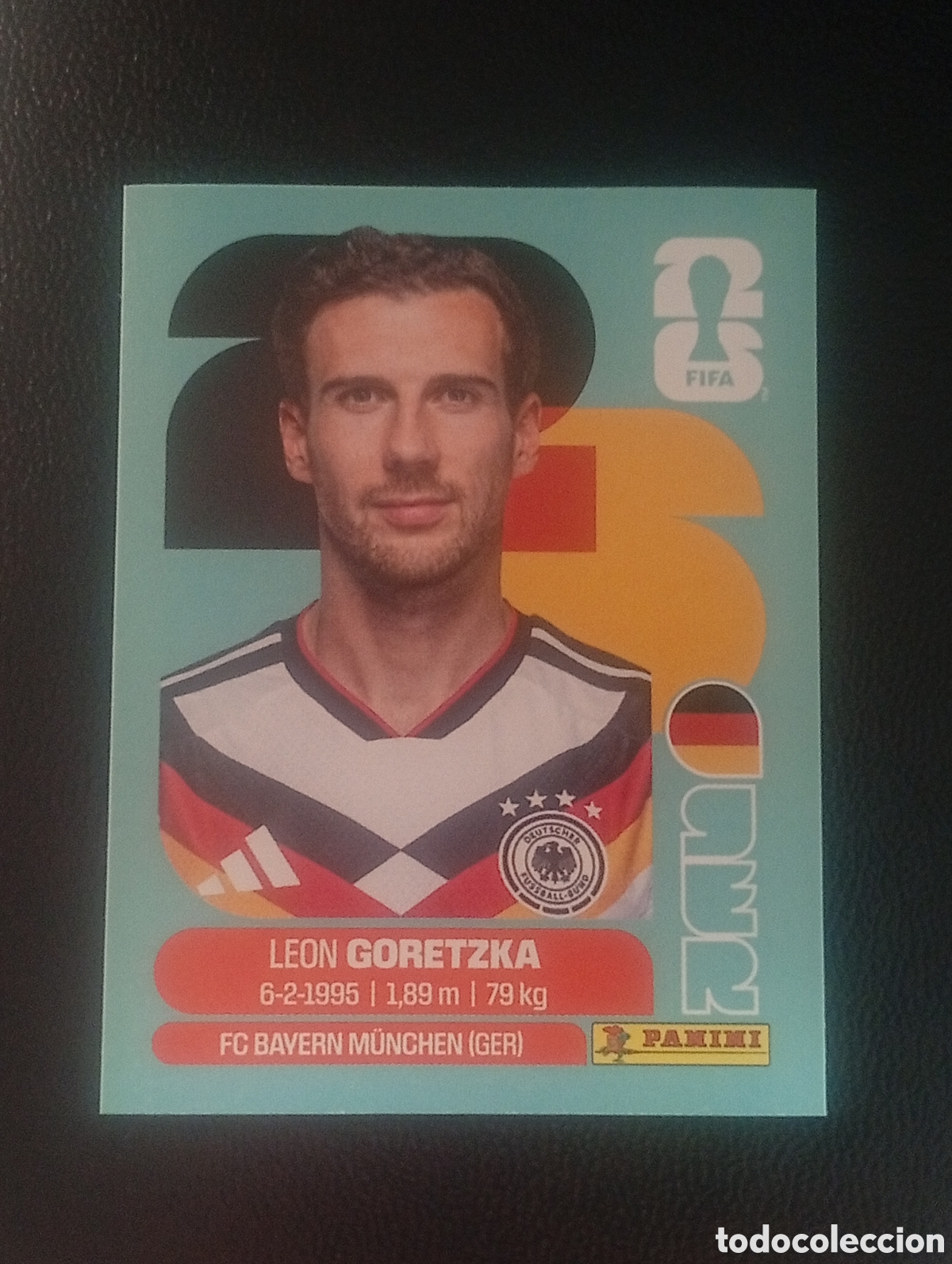 Cromos de f&uacute;tbol: GER 14 GORETZKA ALEMANIA GERMANY MUNDIAL F&Uacute;TBOL 2026 FIFA WORLD CUP PANINI CROMO STICKER GER14