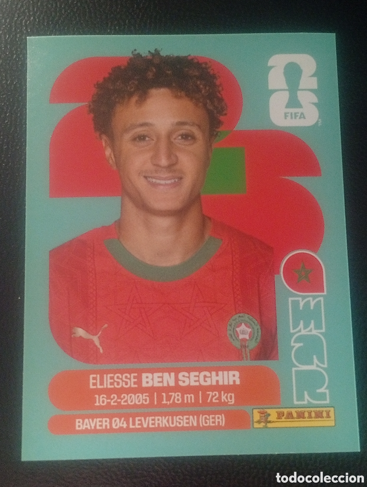 Cromos de f&uacute;tbol: MAR 12 SEGHIR MARRUECOS MUNDIAL F&Uacute;TBOL 2026 FIFA WORLD CUP PANINI CROMO STICKER MAR12