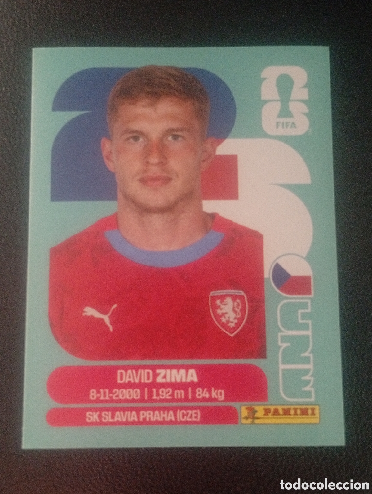 Cromos de f&uacute;tbol: CZE 8 ZIMA CHEQUIA MUNDIAL F&Uacute;TBOL 2026 FIFA WORLD CUP PANINI CROMO STICKER CZE8