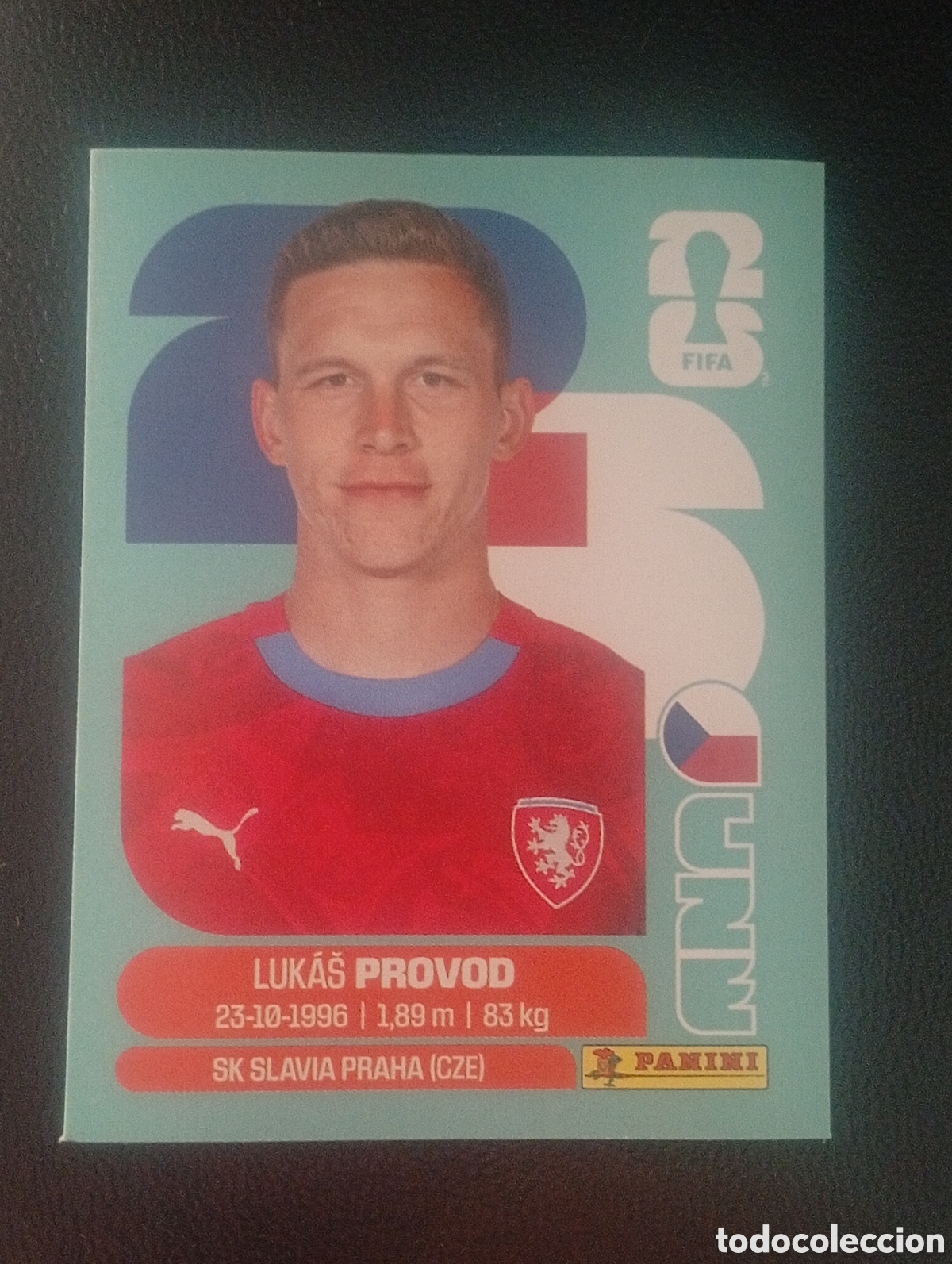 Cromos de f&uacute;tbol: CZE 10 PROVOD CHEQUIA MUNDIAL F&Uacute;TBOL 2026 FIFA WORLD CUP PANINI CROMO STICKER CZE10