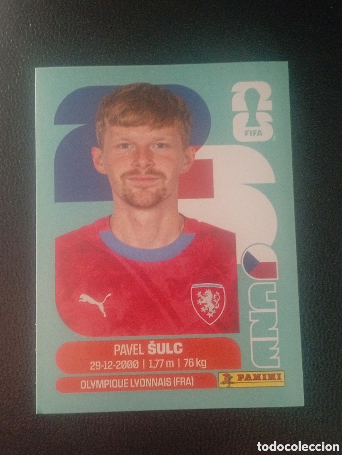 Cromos de f&uacute;tbol: CZE 14 SULC CHEQUIA MUNDIAL F&Uacute;TBOL 2026 FIFA WORLD CUP PANINI CROMO STICKER CZE14