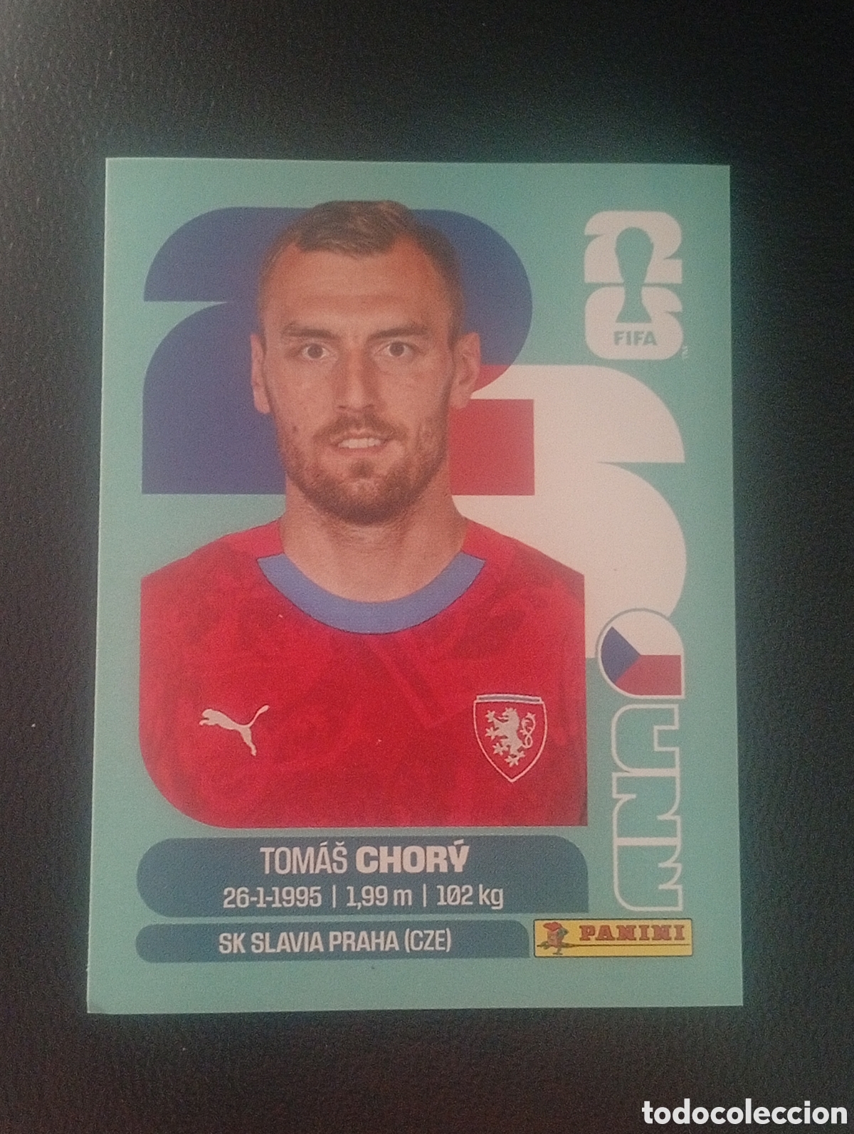 Cromos de f&uacute;tbol: CZE 17 CHORY CHEQUIA MUNDIAL F&Uacute;TBOL 2026 FIFA WORLD CUP PANINI CROMO STICKER CZE17