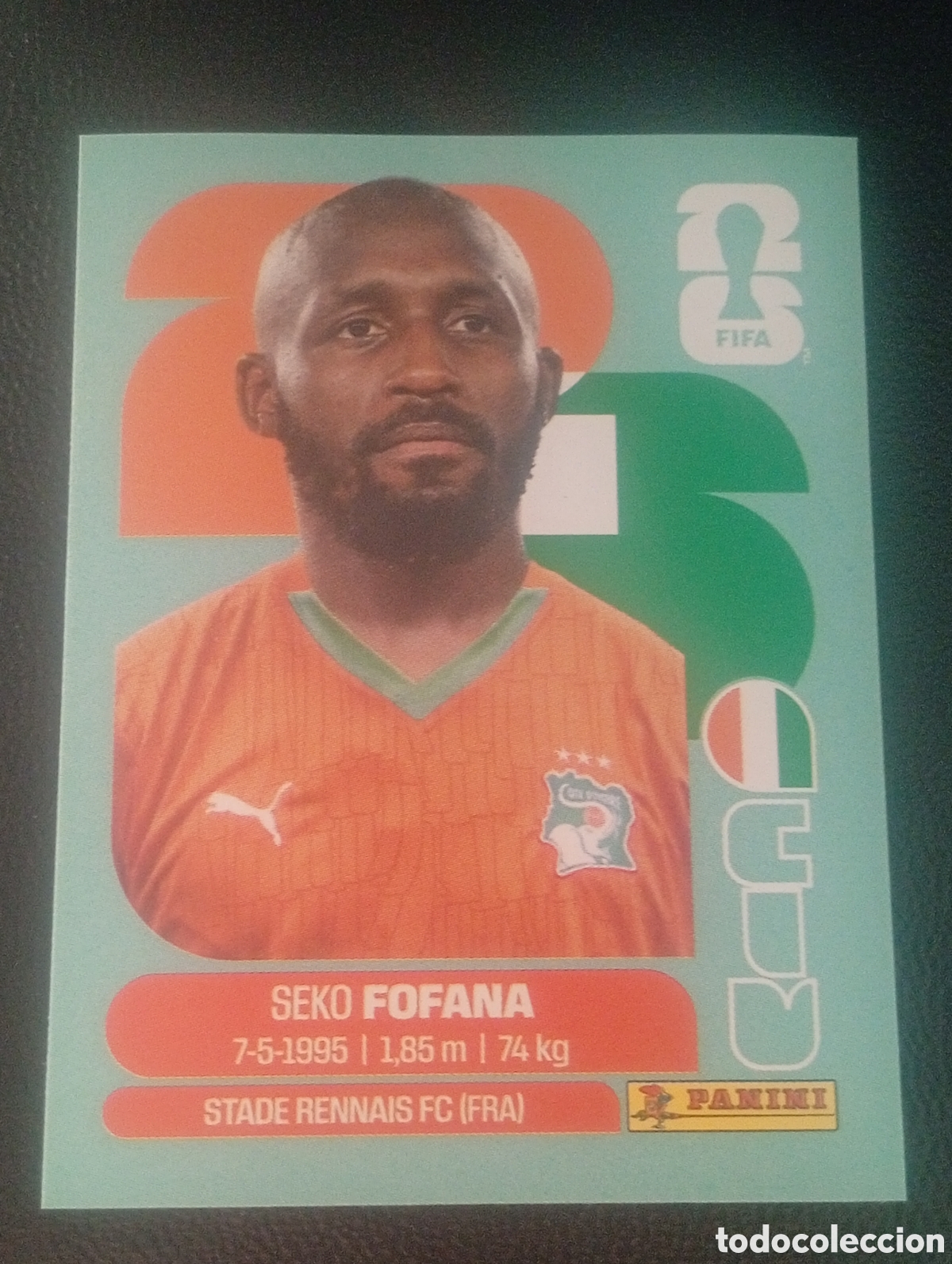 Cromos de f&uacute;tbol: CIV 11 FOFANA COSTA MARFIL MUNDIAL F&Uacute;TBOL 2026 FIFA WORLD CUP PANINI CROMO STICKER CIV11
