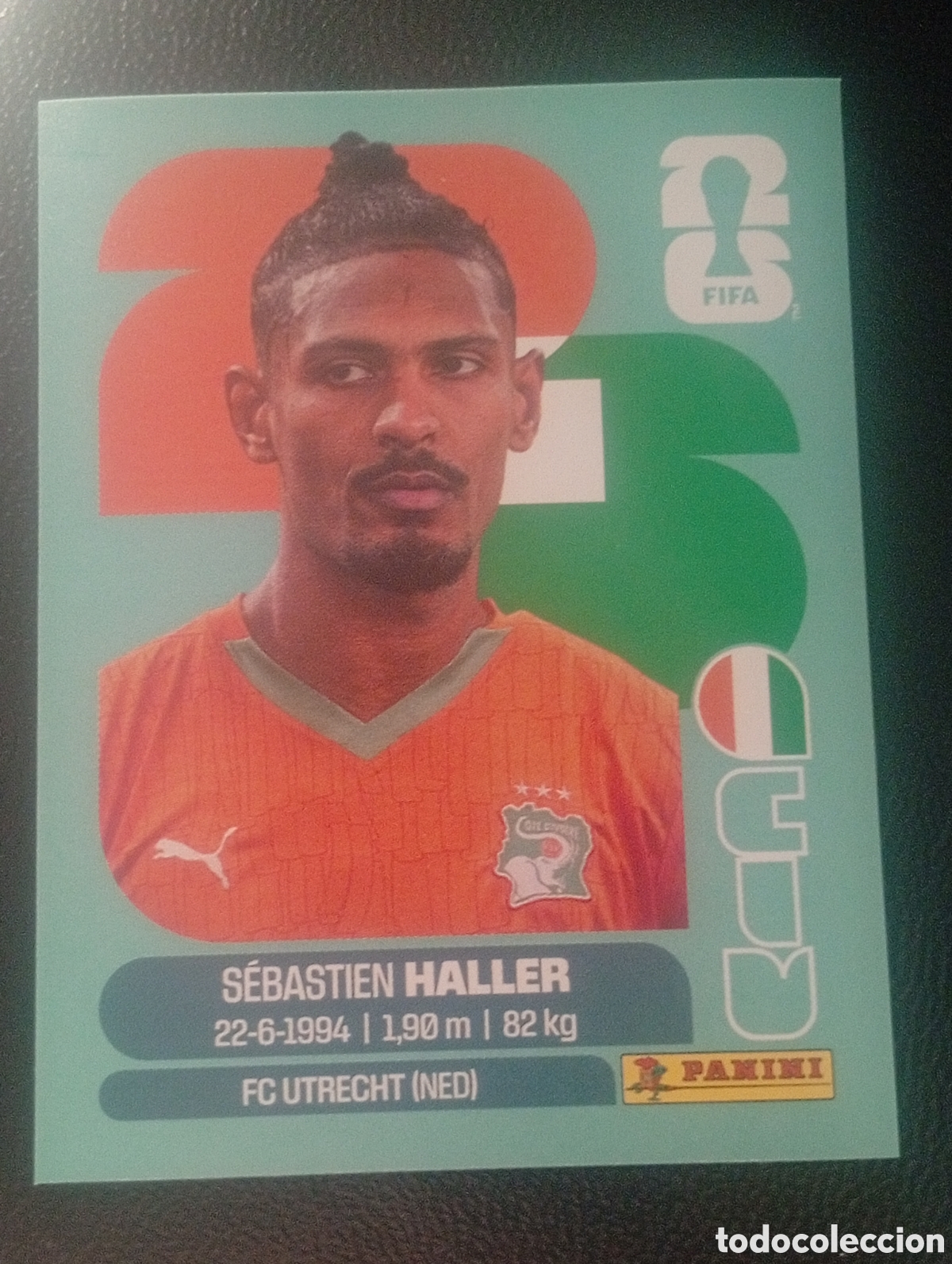 Cromos de f&uacute;tbol: CIV 16 HALLER COSTA MARFIL MUNDIAL F&Uacute;TBOL 2026 FIFA WORLD CUP PANINI CROMO STICKER CIV16
