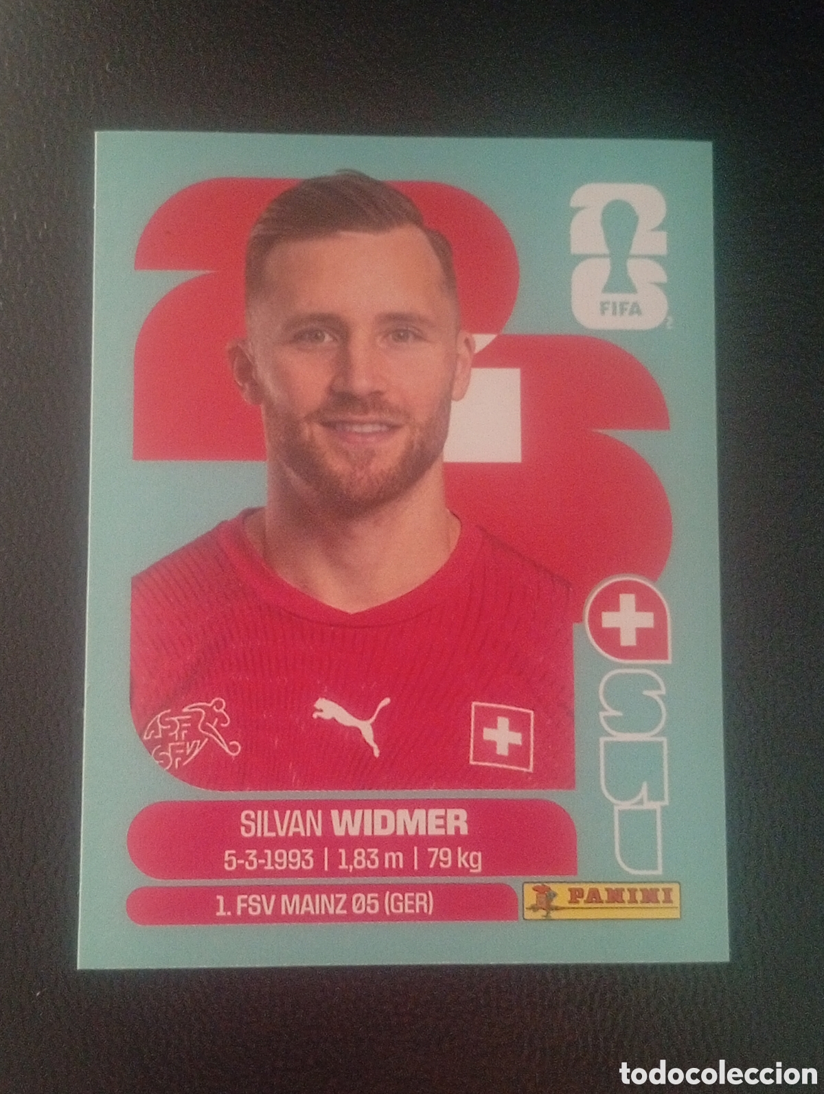 Cromos de f&uacute;tbol: SUI 8 WIDMER SUIZA MUNDIAL F&Uacute;TBOL 2026 FIFA WORLD CUP PANINI CROMO STICKER SUI8