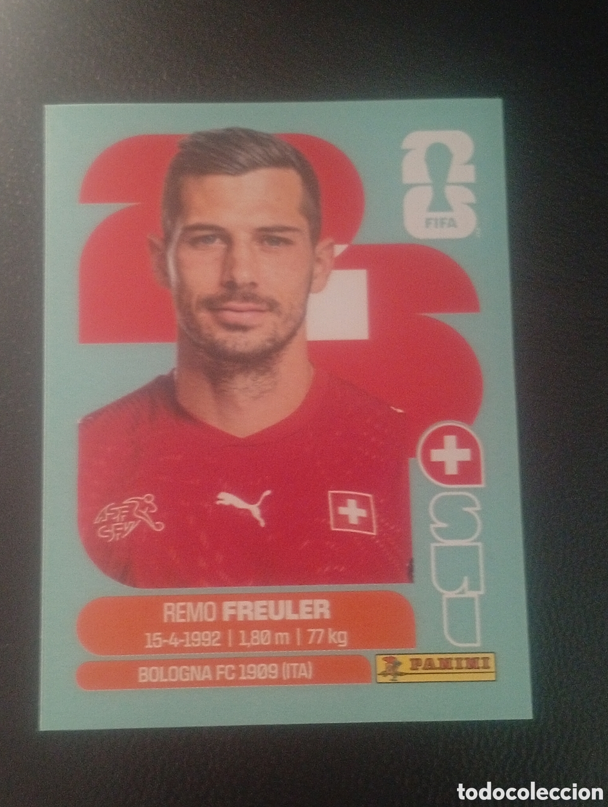 Cromos de f&uacute;tbol: SUI 11 FREULER SUIZA MUNDIAL F&Uacute;TBOL 2026 FIFA WORLD CUP PANINI CROMO STICKER SUI11