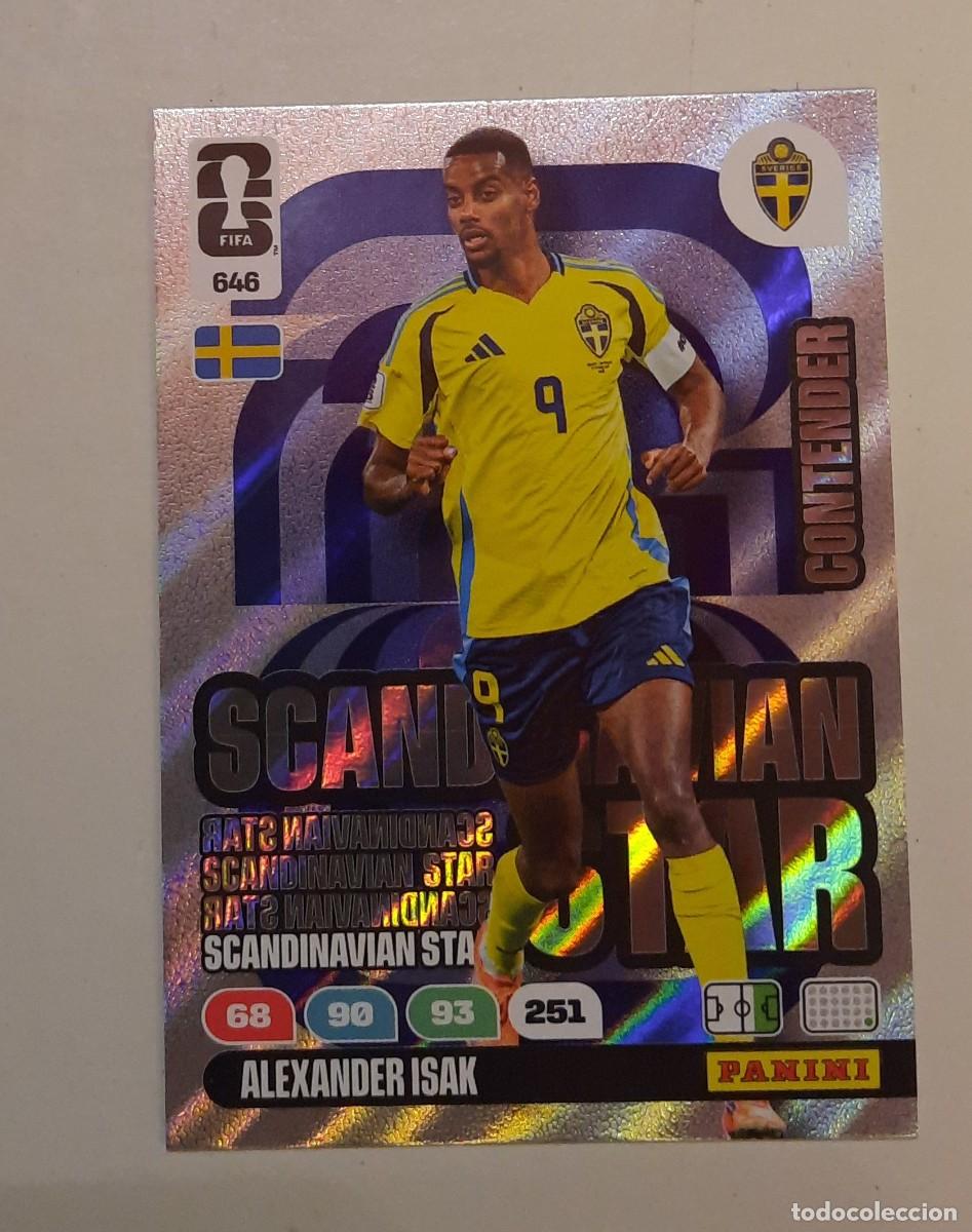 Cromos de f&uacute;tbol: Skandinavian Star, Alexander Isak 646,World Cup 2026