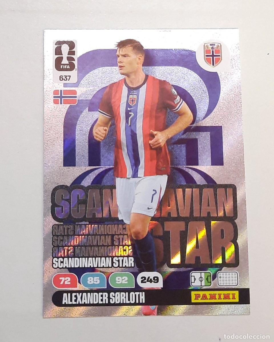 Cromos de f&uacute;tbol: Skandinavian Star, Alexander Sorloth 637,World Cup 2026