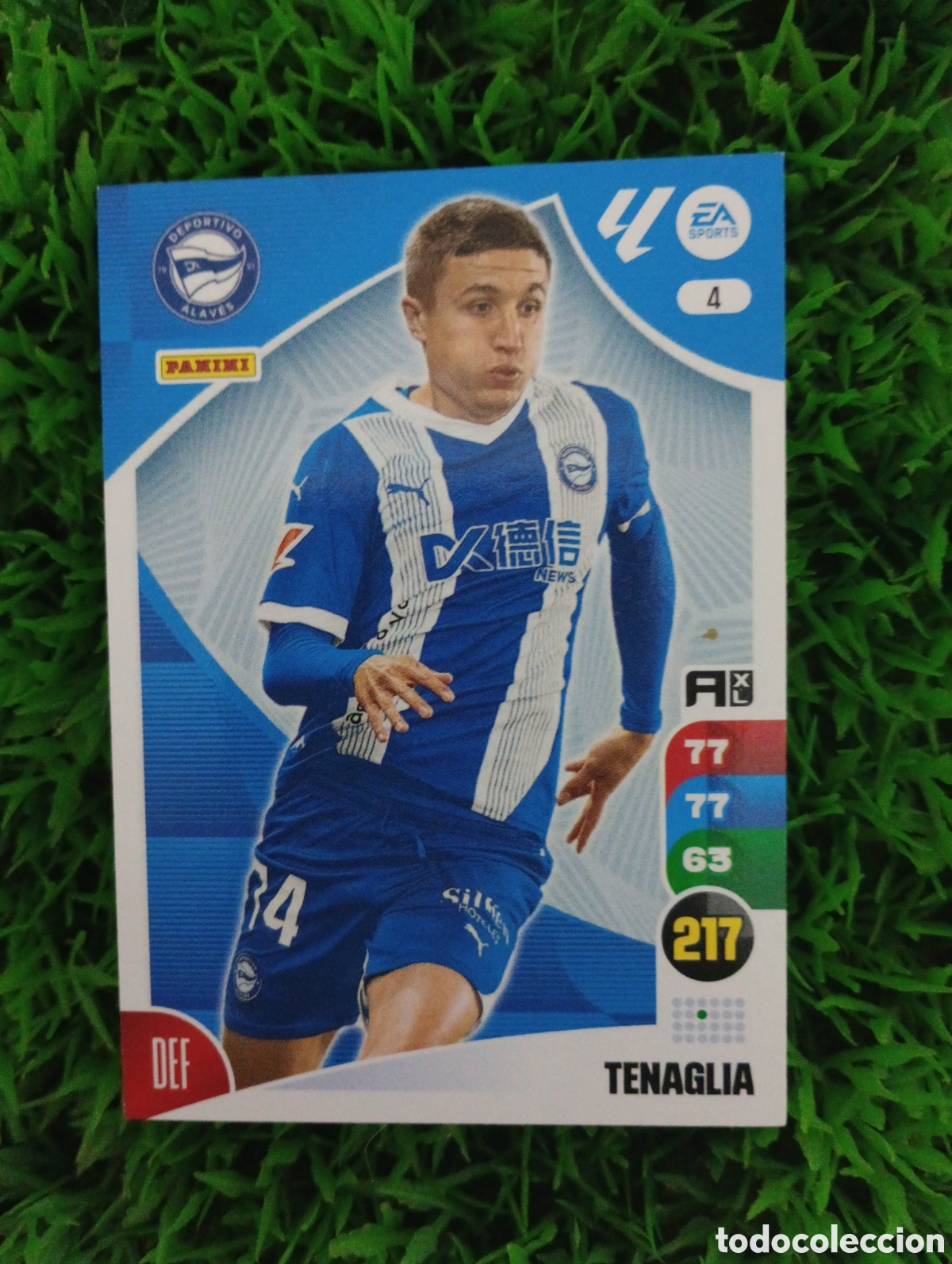 Cromos de f&uacute;tbol: Tenaglia Alaves Adrenalyn 24-25 # 4