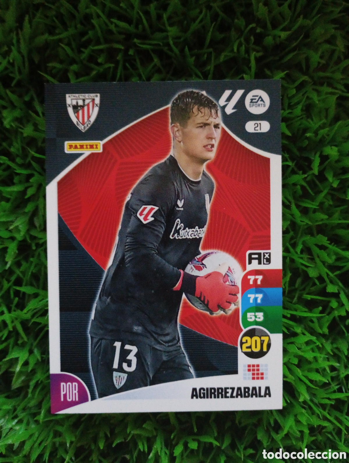 Cromos de f&uacute;tbol: Agirrezabala Athletic Bilbao Adrenalyn 24-25 # 21