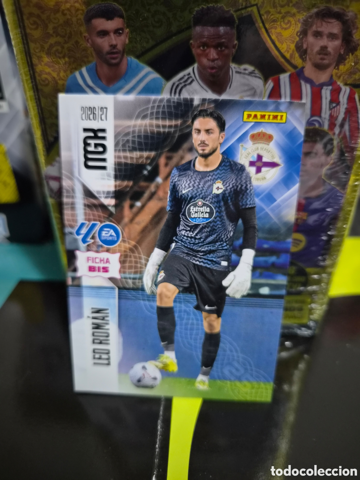 Cromos de f&uacute;tbol: N&deg;129Bis Deportivo La Coru&ntilde;a Leo Roman Megacracks 26/27