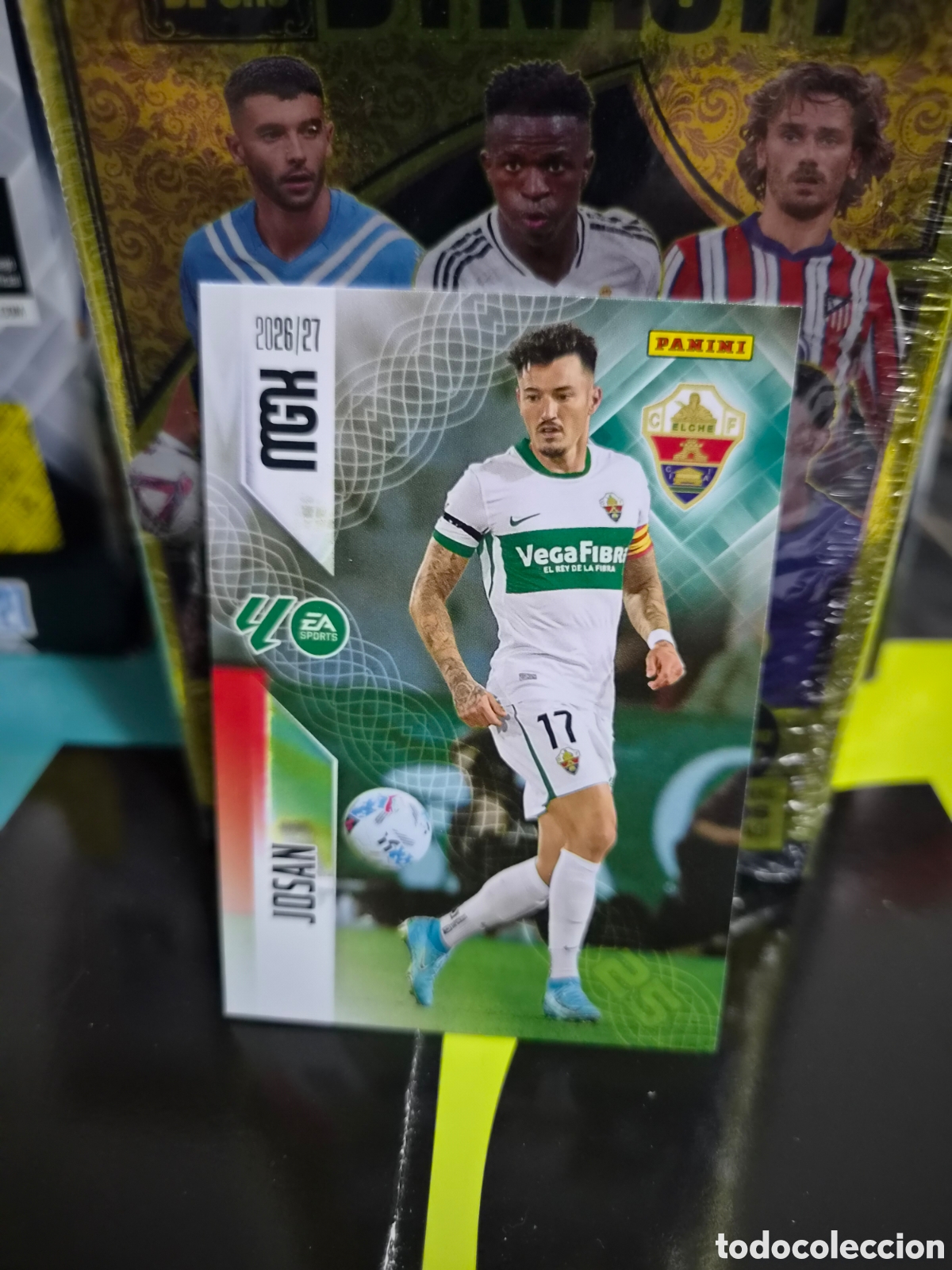 Cromos de f&uacute;tbol: N&deg;157 Elche Josan Megacracks 26/27