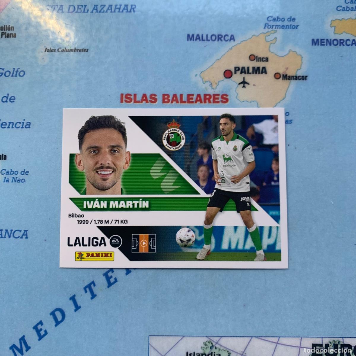 Cromos de f&uacute;tbol: Ivan Mart&iacute;n &uacute;ltimo fichaje n&uacute;mero 34 Del Racing de Santander cromo de la liga este 26-27 2026-2027