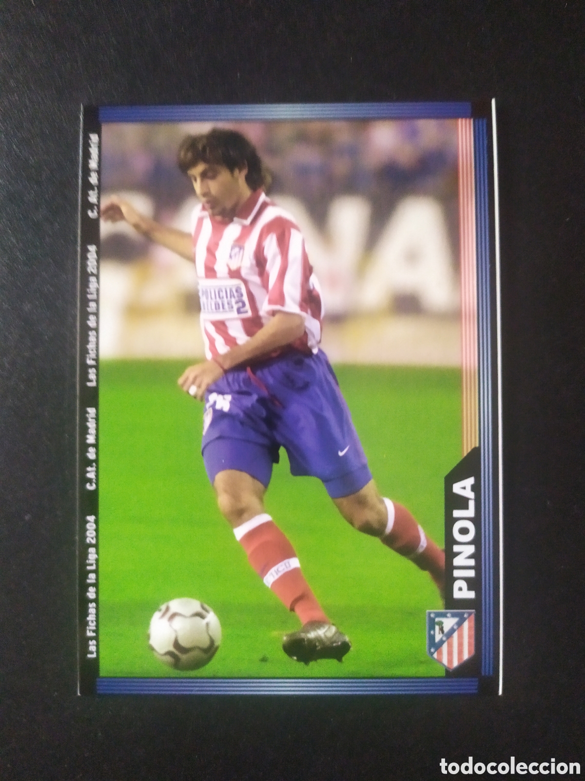 Cromos de f&uacute;tbol: Mundicromo fichas Liga 2003 2004 03 04 Pinola n&deg; 745 Atl&eacute;tico Madrid