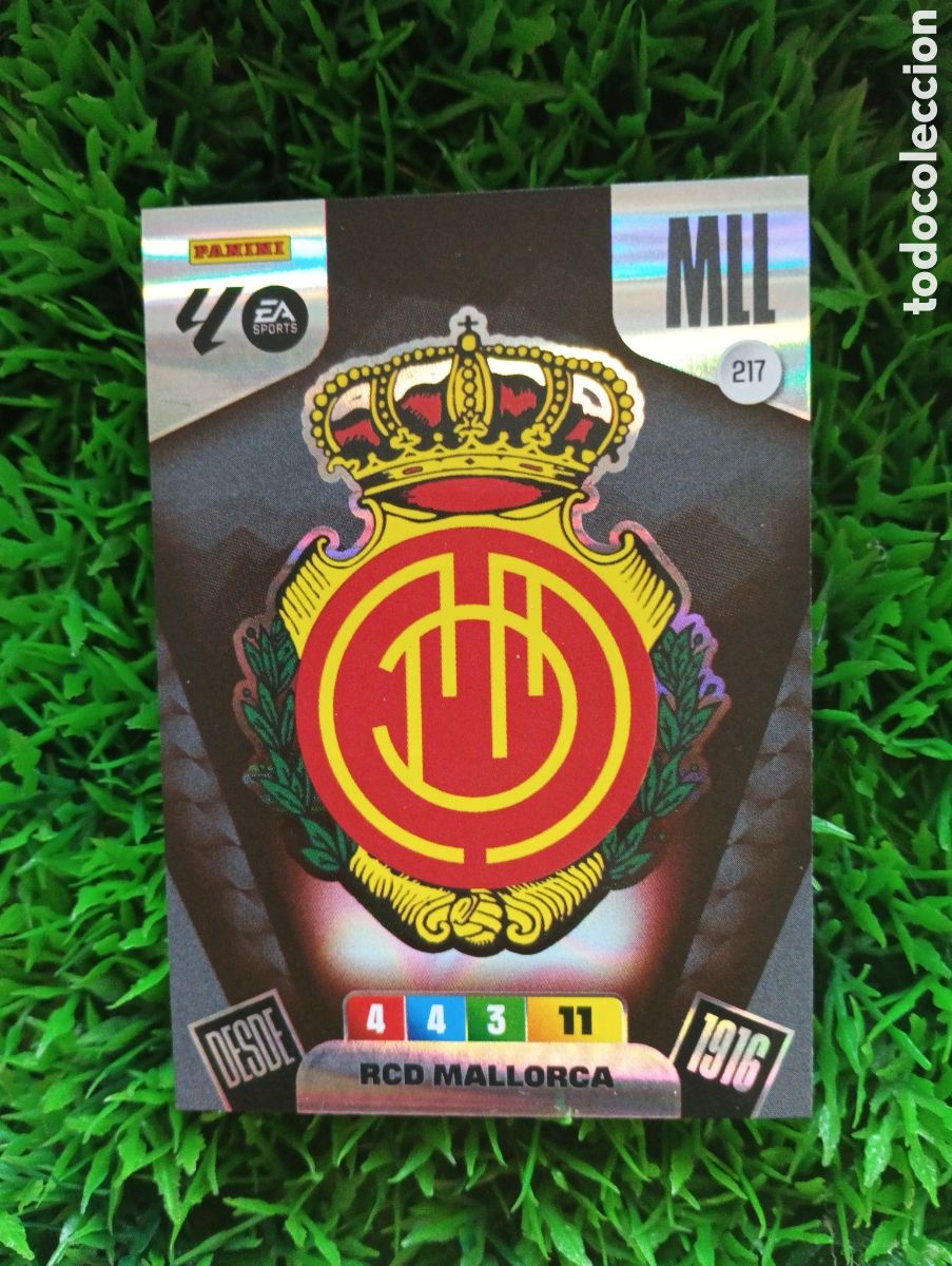 Cromos de f&uacute;tbol: Escudo Mallorca Adrenalyn 25-26 # 217