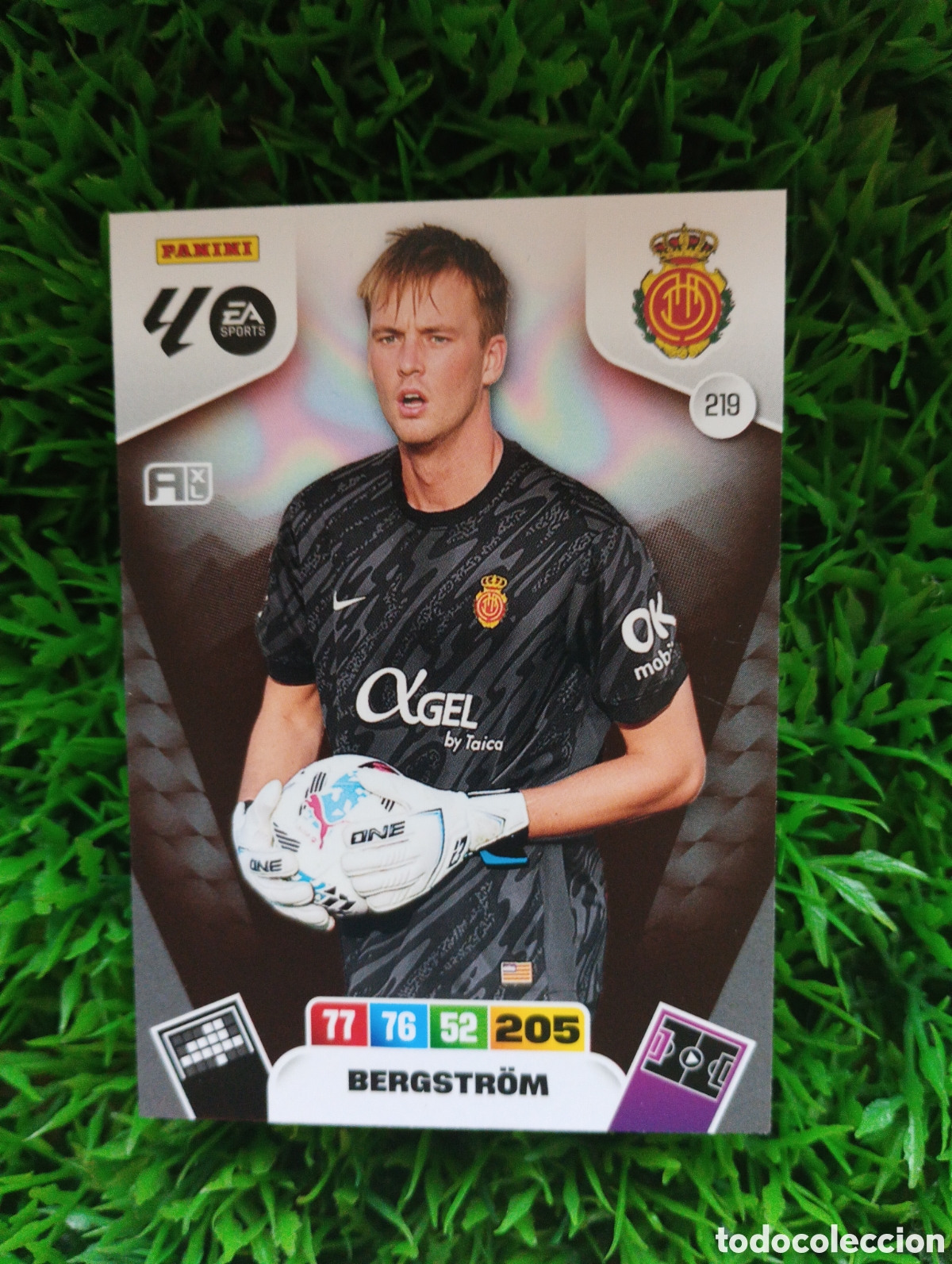 Cromos de f&uacute;tbol: Bergstrom Mallorca Adrenalyn 25-26 # 219