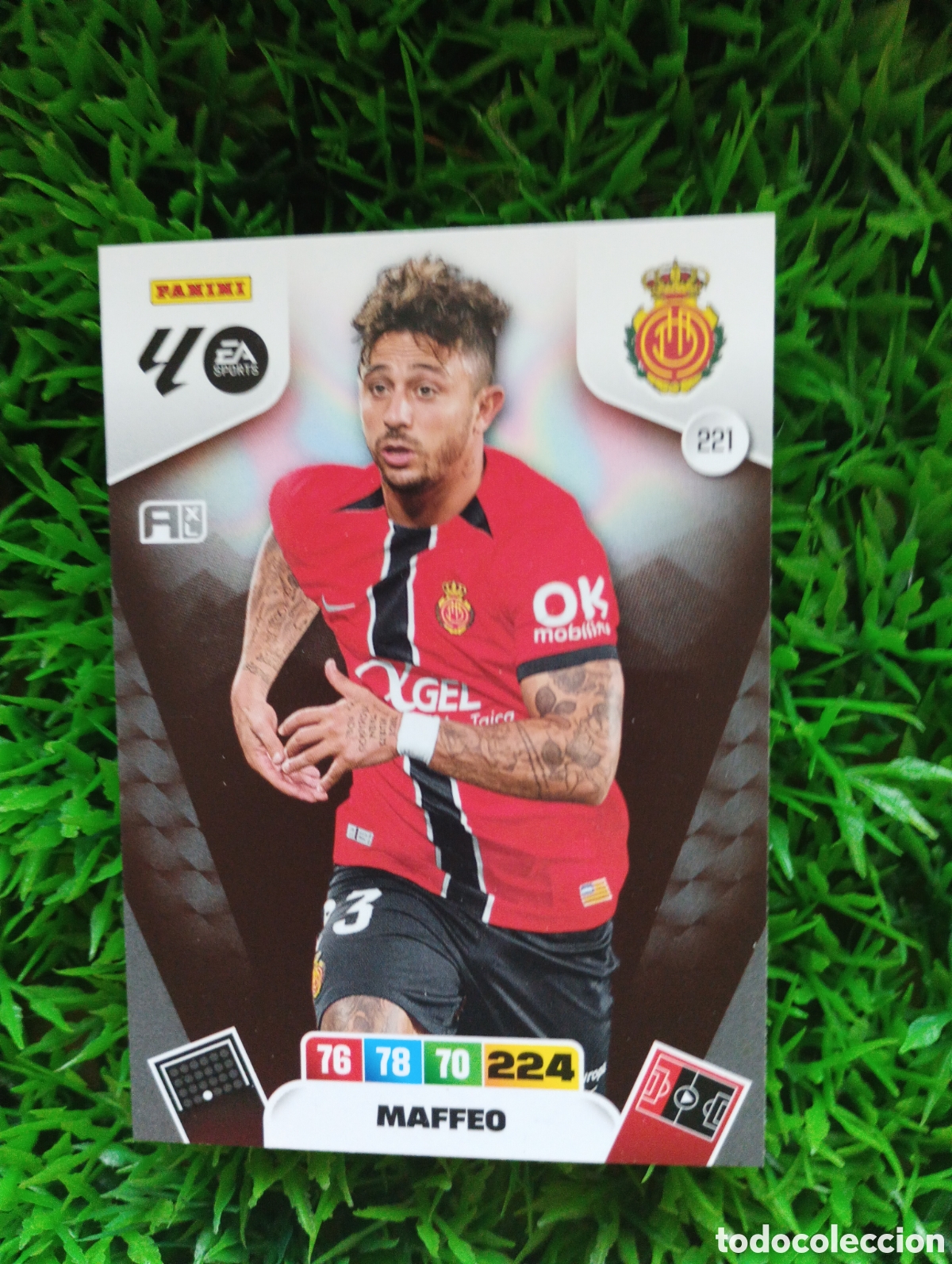Cromos de f&uacute;tbol: Maffeo Mallorca Adrenalyn 25-26 # 221