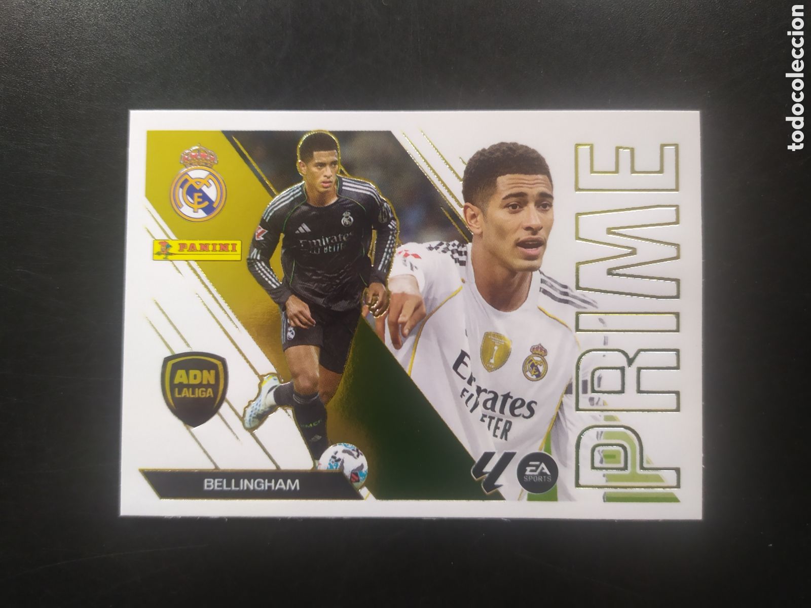 Cromos de f&uacute;tbol: Liga este 2026 2027 26 27 panini Bellingham ADN Prime n&deg; 2 Real Madrid