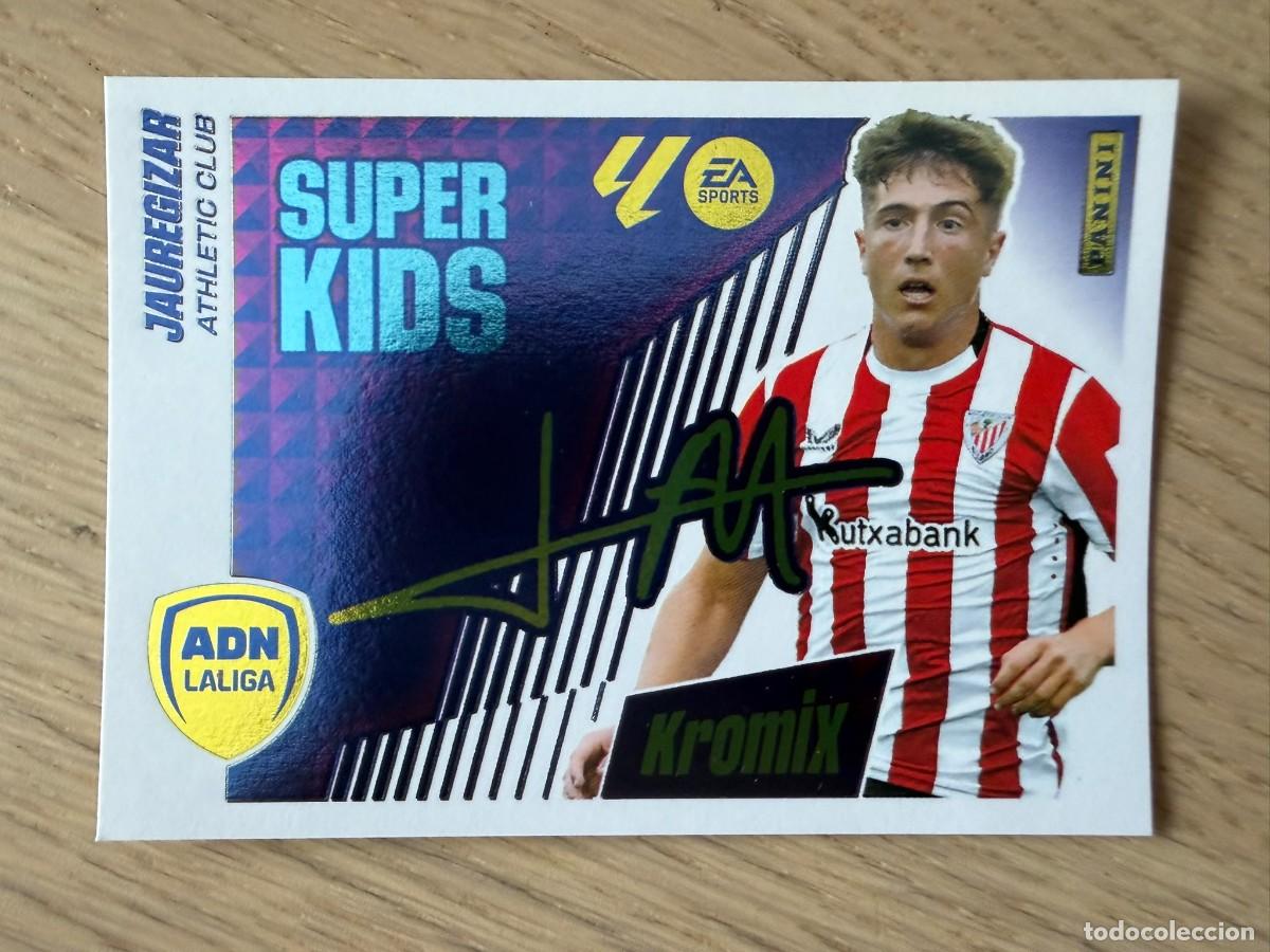 Cromos de f&uacute;tbol: 11 JAUREGIZAR SUPER KIDS KROMIX ATH BILBAO 25 26 2025 2026 LIGA EA SPORTS COLECCIONES ESTE SIN PEGAR