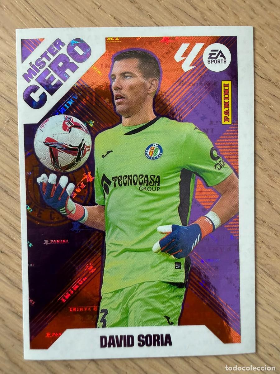 Cromos de f&uacute;tbol: 3 DAVID SORIA MISTER CERO GETAFE 25 26 2025 2026 LIGA EA SPORTS COLECCIONES ESTE SIN PEGAR