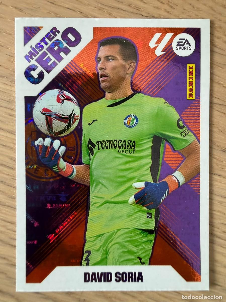 Cromos de f&uacute;tbol: 3 DAVID SORIA MISTER CERO GETAFE 25 26 2025 2026 LIGA EA SPORTS COLECCIONES ESTE SIN PEGAR
