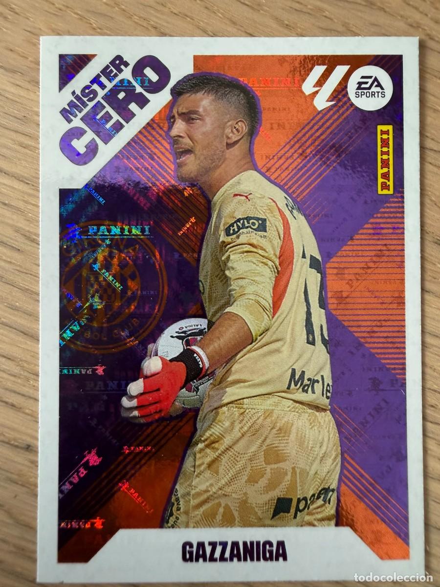 Cromos de f&uacute;tbol: 5 GAZZANIGA MISTER CERO GIRONA 25 26 2025 2026 LIGA EA SPORTS COLECCIONES ESTE SIN PEGAR