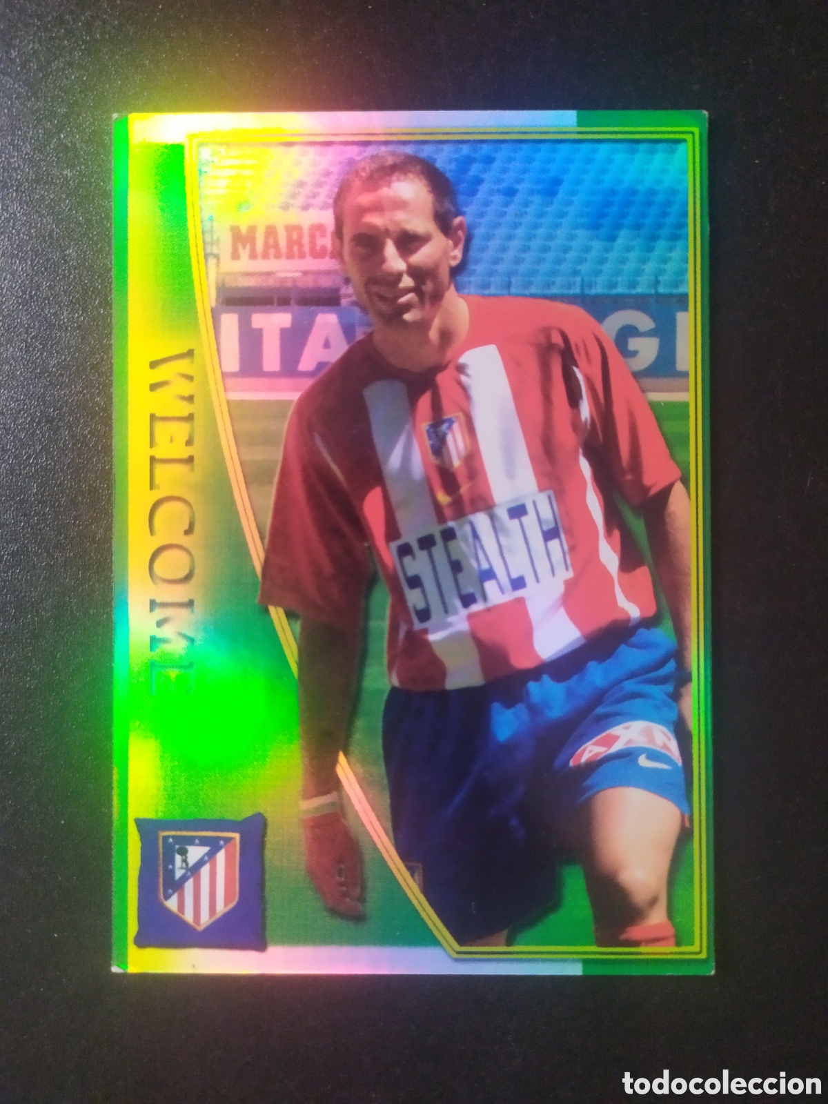 Cromos de f&uacute;tbol: Mundicromo fichas Liga 2005 2006 05 06 Petrov welcome brillo liso n&deg; 599 Atl&eacute;tico Madrid