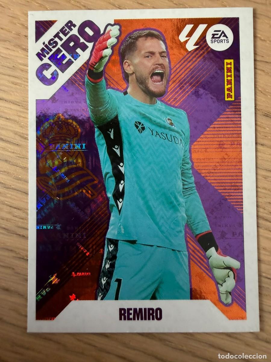 Cromos de f&uacute;tbol: 10 REMIRO MISTER CERO REAL SOCIEDAD 25 26 2025 2026 LIGA EA SPORTS COLECCIONES ESTE SIN PEGAR