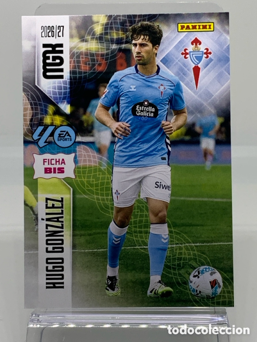Figurine di Calcio: 123 Bis-. Hugo Gonz&aacute;lez RC Celta 2 &ordf; SEGUNDA EDICI&Oacute;N - MEGACRACKS 2026 2027 - 26 27 MGK