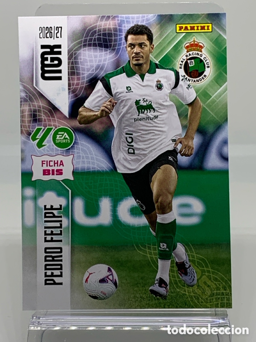 Figurine di Calcio: 277 Bis-. Pedro Felipe Real Racing Club 2 &ordf; SEGUNDA EDICI&Oacute;N - MEGACRACKS 2026 2027 - 26 27 MGK