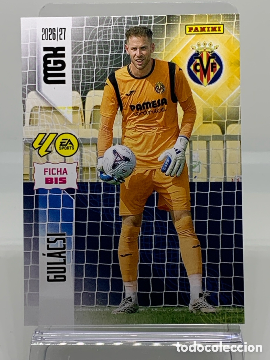 Cromos de f&uacute;tbol: 363 Bis-. Gul&aacute;csi Villarreal CF 2 &ordf; SEGUNDA EDICI&Oacute;N - MEGACRACKS 2026 2027 - 26 27 MGK