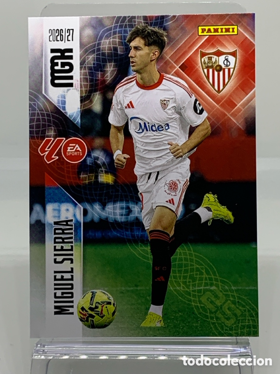 Cromos de f&uacute;tbol: 338-. Miguel Sierra Sevilla FC 2 &ordf; SEGUNDA EDICI&Oacute;N - MEGACRACKS 2026 2027 - 26 27 MGK